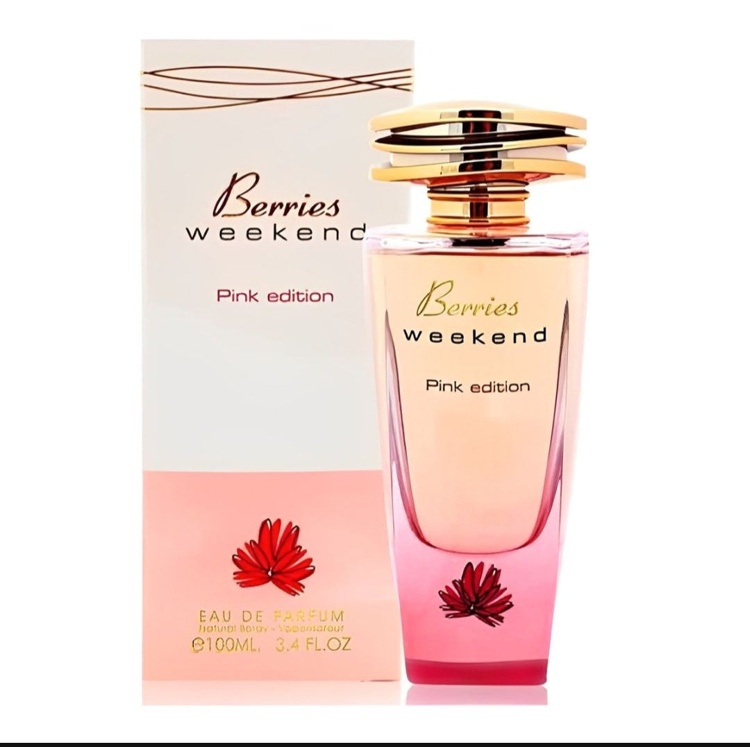 Berrys Weekend Pink Edition Eau De Parfum 50ml 1Pc