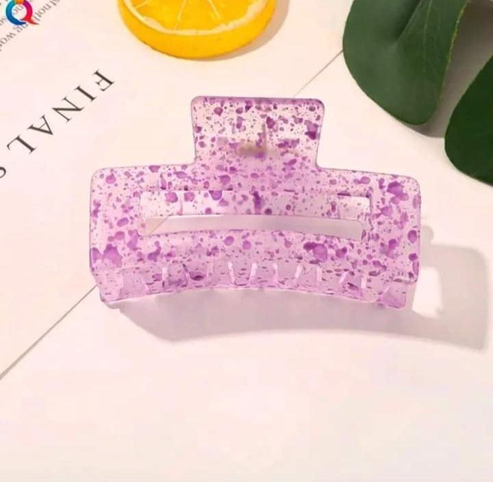 Ink Splatter Style Hair Grip 1pc