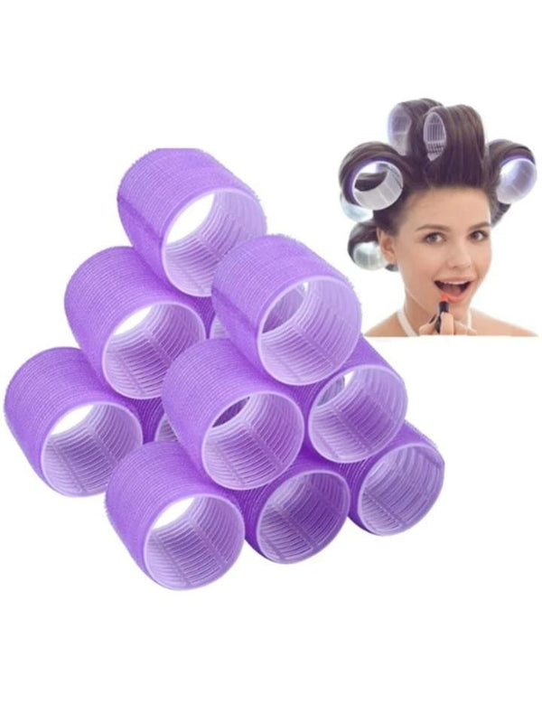 3pcs Self-Adhesive Hair Rollers – Effortless Curls with No Clips Needed
