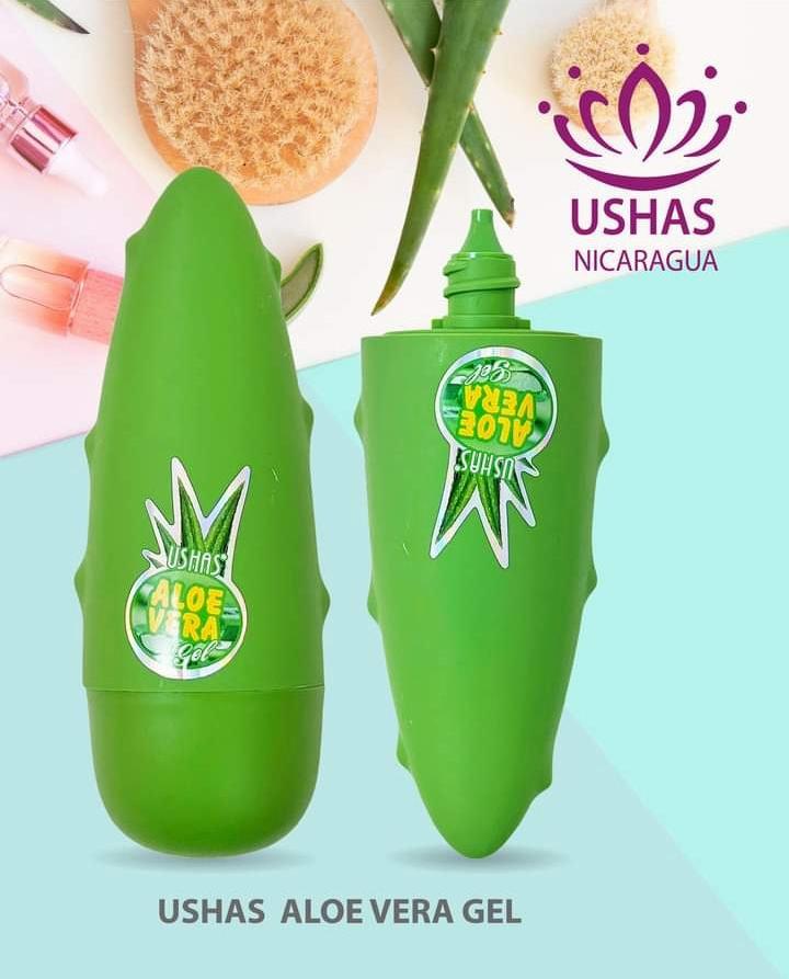 Usha's Multi-Purpose Aloe Vera Gel - Soothe, Hydrate, and Heal Your Skin