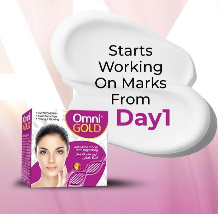 Omni Gold Anti-Marks Brightening Cream - Fade Marks and Blemishes