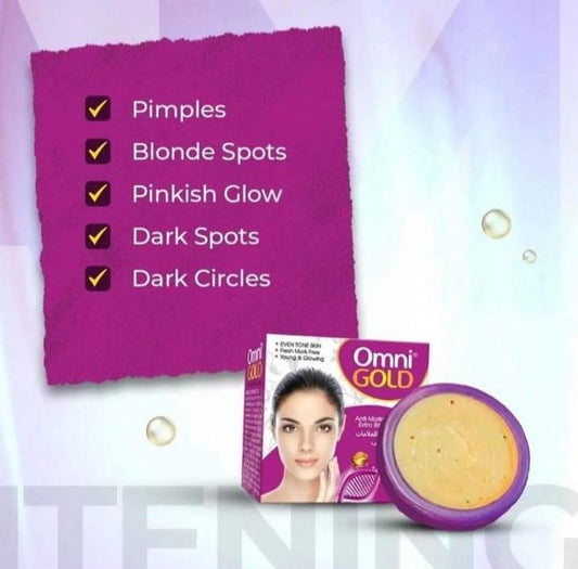 Omni Gold Anti-Marks Brightening Cream - Fade Marks and Blemishes