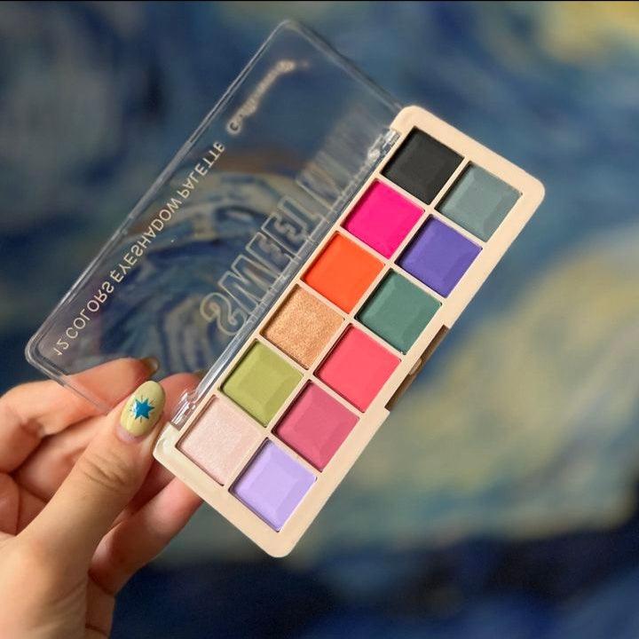 Sweet Mini 12 Colour Eyeshadow Palette – Compact, Vibrant Shades for Every Look