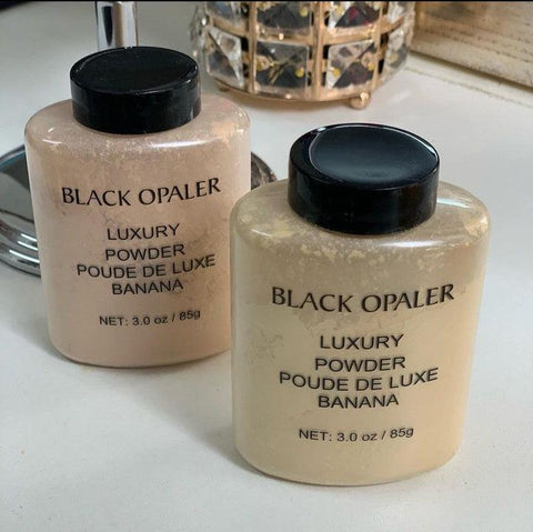 Black Opaler Banana Setting Powder 85g – Flawless Matte Finish with Brightening Effect for All-Day Wear