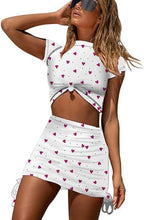See Through Two Piece Beach Set XD21