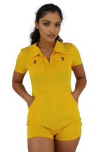 Short Graphic Short Jumpsuit XD21