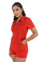 Short Graphic Short Jumpsuit XD21