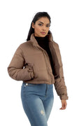 Short Padded Puffer Crop Jacket XD21