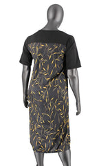 Short Sleeve Midi Curve Dress XD21