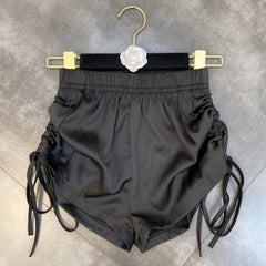 Silky Ruched Shorts - XD21