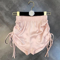 Silky Ruched Shorts - XD21