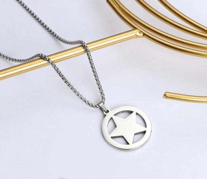 Simlpe Silver Pendant Necklace XD21