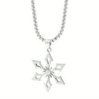 Simlpe Silver Pendant Necklace XD21