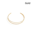 Simple Double Joint Arm Cuff Bangle XD21