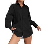 Single Breasted Button Up Shirt XD21
