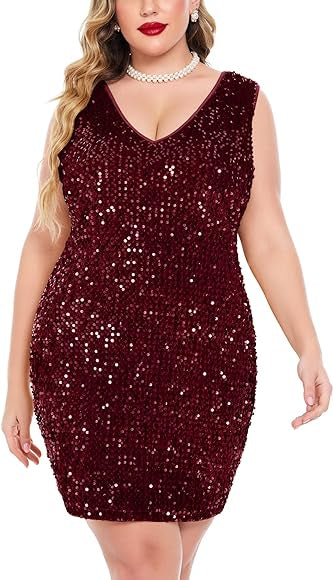 Sleeveless sequence curve mini dress XD21
