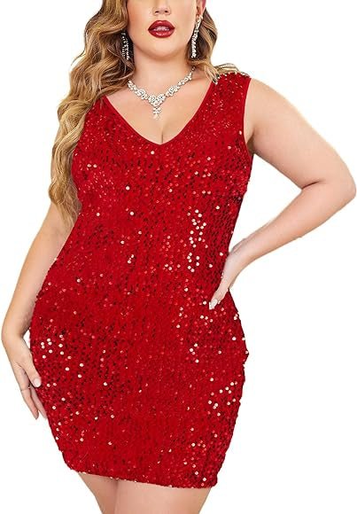 Sleeveless sequence curve mini dress XD21