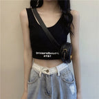 Small Short High Waist Short Crop Top XD21