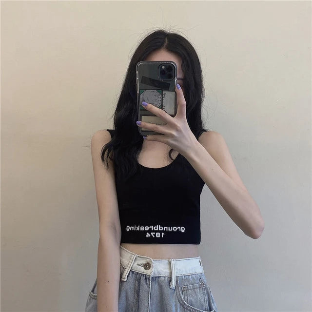 Small Short High Waist Short Crop Top XD21