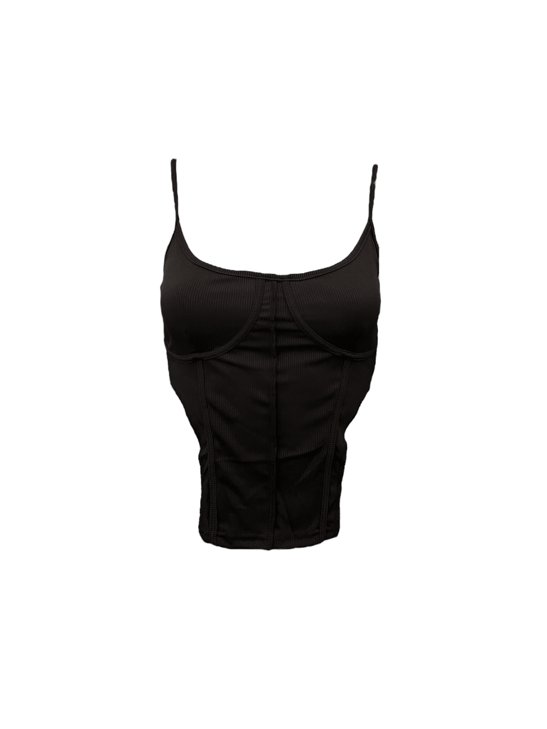 Strapless Sleeveless Corset Crop Top Shirts & Tops