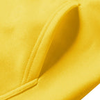 Solid Kangaroo Pocket Thermal Lined Hoodie XD21