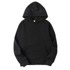 Solid Kangaroo Pocket Thermal Lined Hoodie XD21