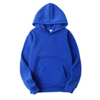 Solid Kangaroo Pocket Thermal Lined Hoodie XD21
