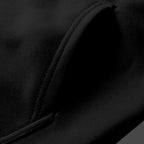 Solid Kangaroo Pocket Thermal Lined Hoodie XD21