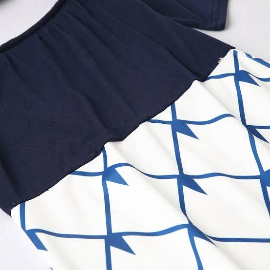 12pcs Solid Plaid Patch Work Bodycon Dress - Bundle