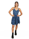 Spaghetti Strap Mini Ditsy Dress XD21