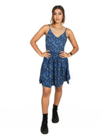 Spaghetti Strap Mini Ditsy Dress XD21