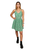 Spaghetti Strap Mini Ditsy Dress XD21