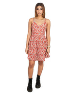 Spaghetti Strap Mini Ditsy Dress XD21
