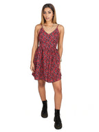 Spaghetti Strap Mini Ditsy Dress XD21