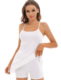 Spaghetti Strap Tennis Dress with shorts XD21