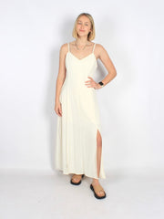 Spaghetti strap 4 slits maxi dress XD21