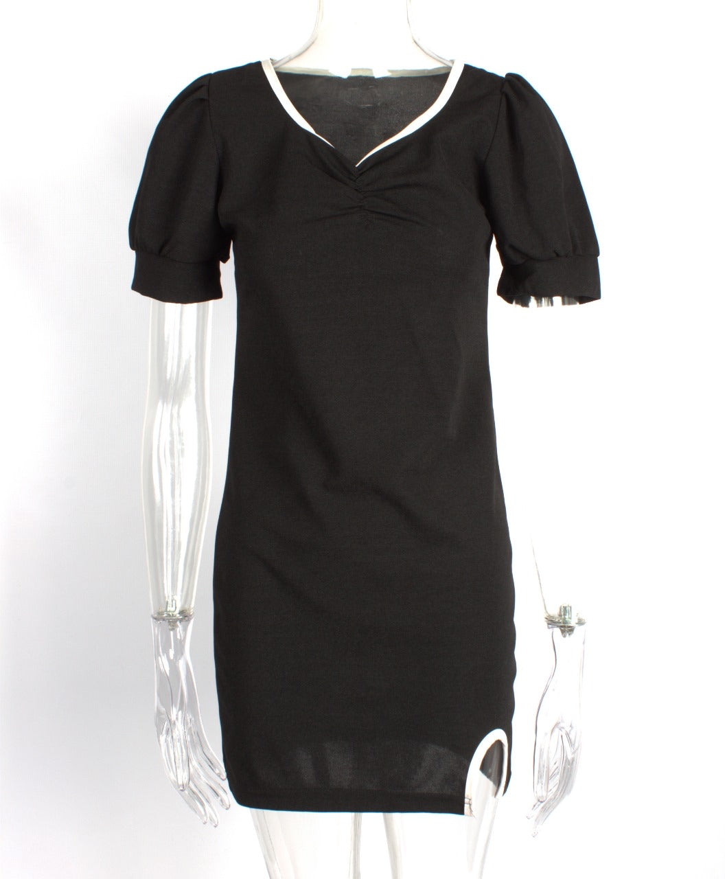 Sporty mini ruched dress XD21