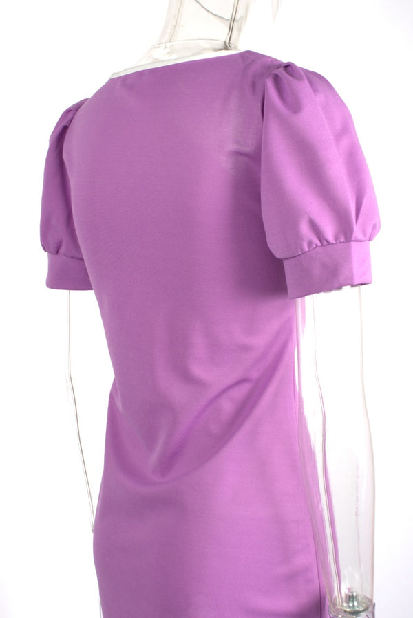 Sporty mini ruched dress