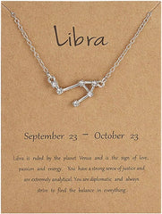 Star Sign Astronomy Necklace XD21