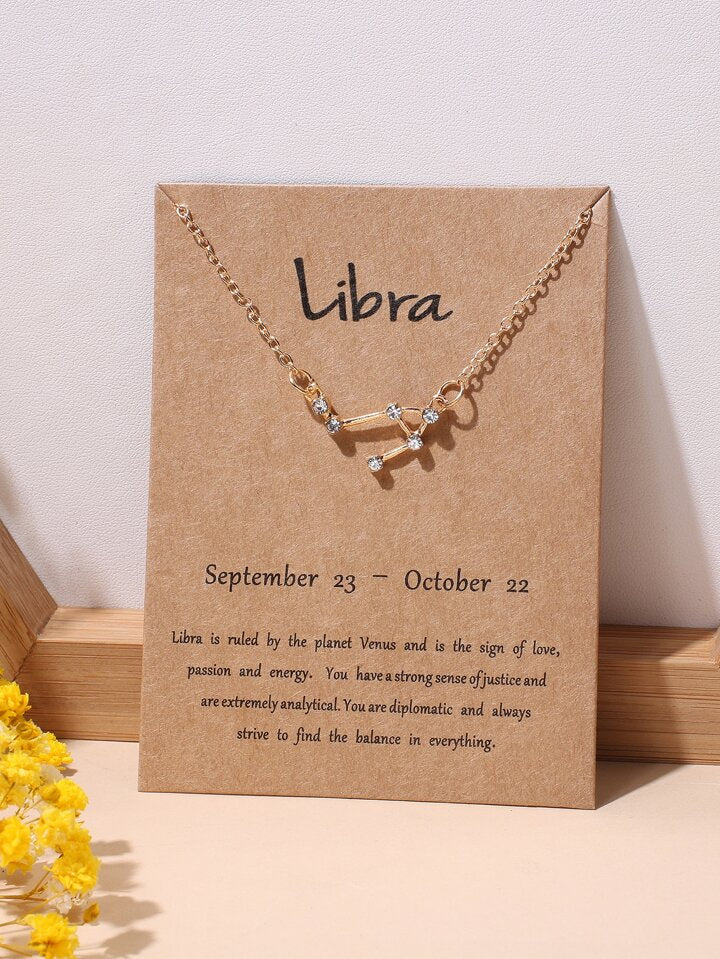 Star Sign Astronomy Necklace XD21