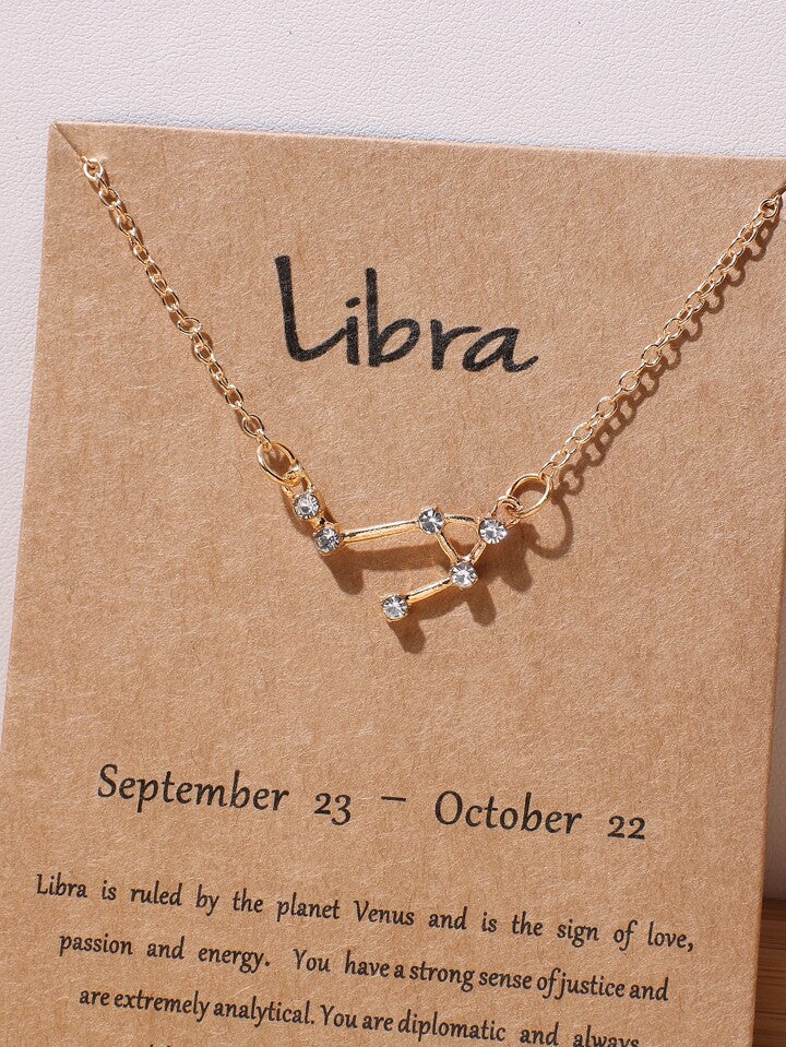 Star Sign Astronomy Necklace XD21