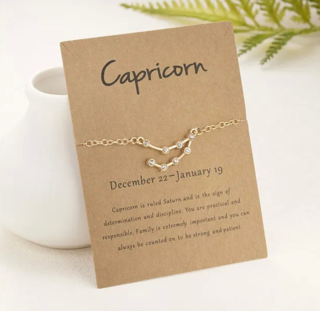 Star Sign Astronomy Necklace XD21