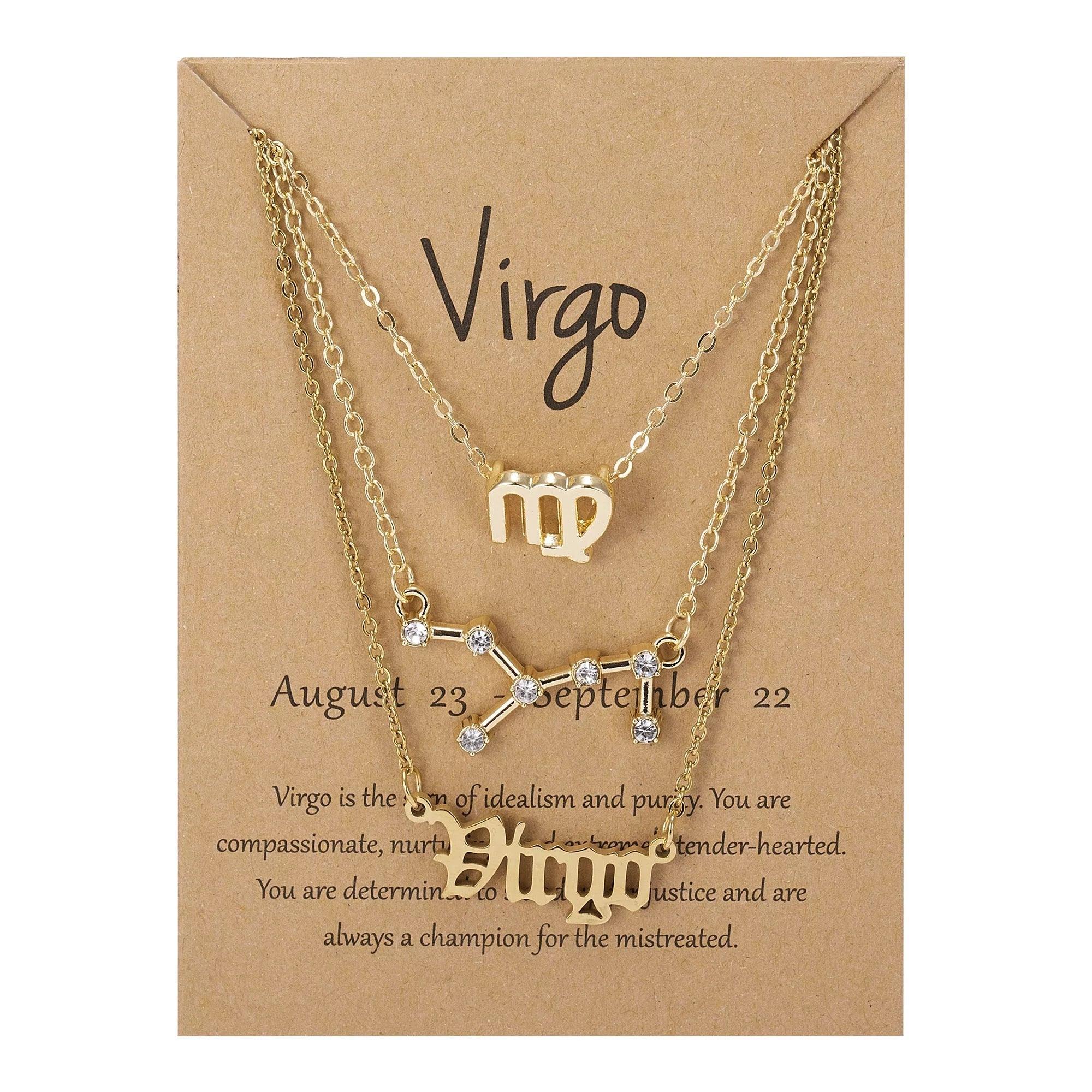 Star sign necklace set - XD21