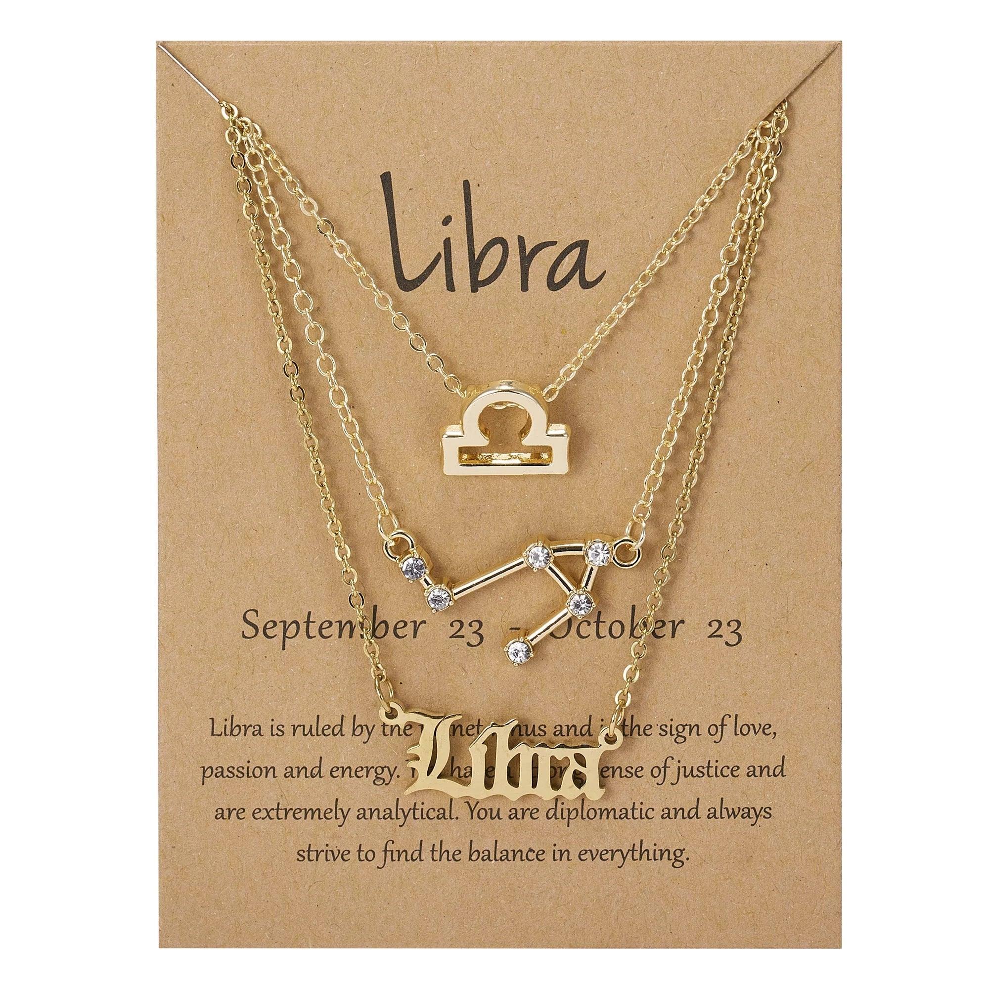 Star sign necklace set - XD21
