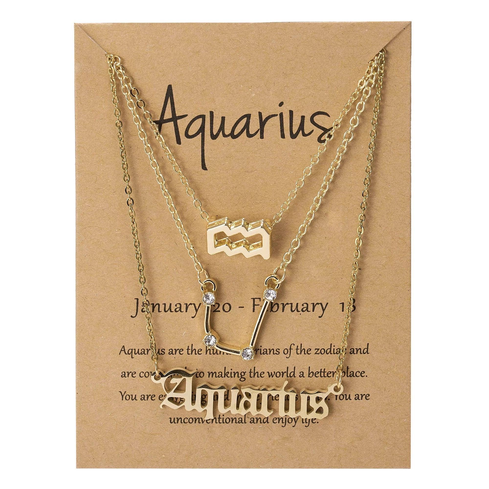 Star sign necklace set - XD21