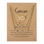 Star sign necklace set - XD21