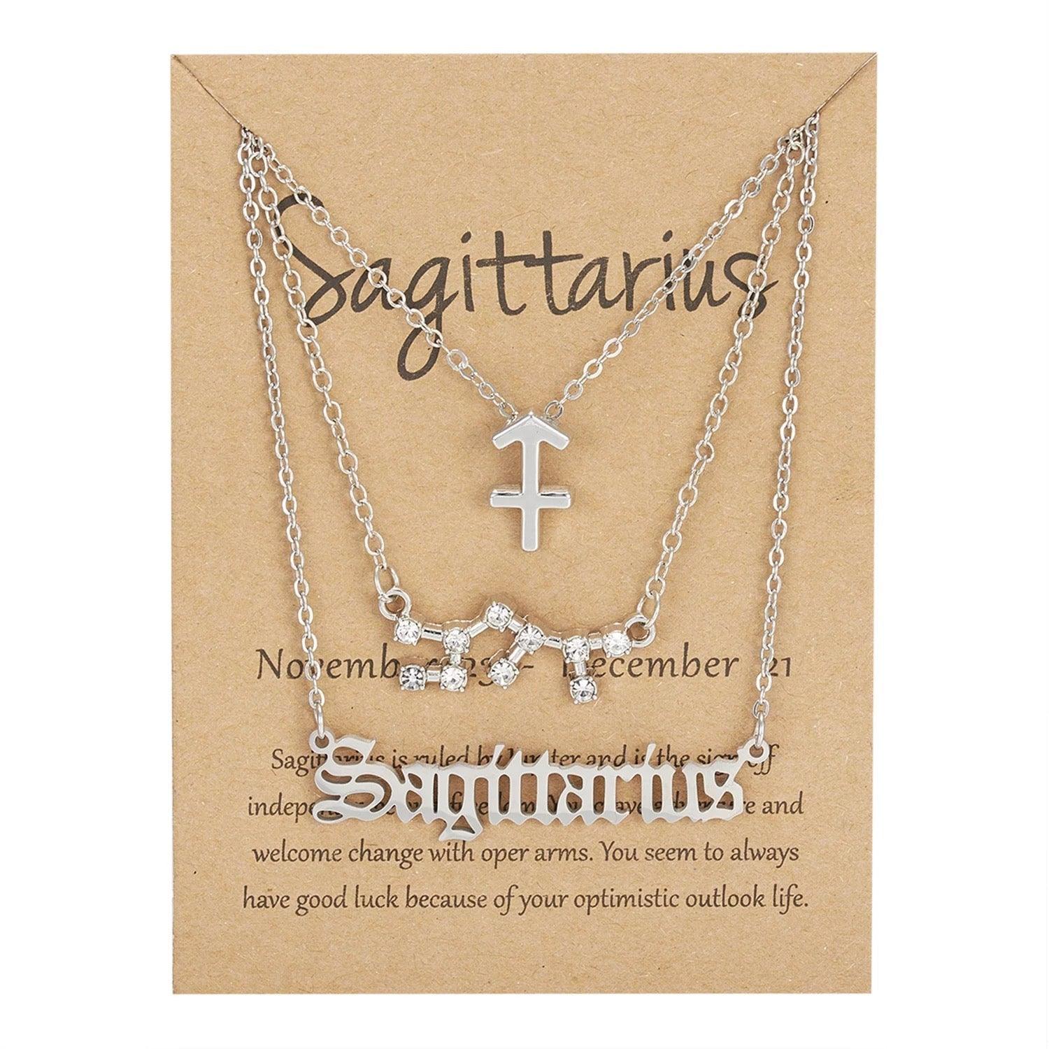 Star sign necklace set - XD21