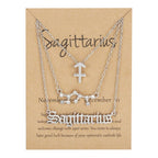 Star sign necklace set - XD21