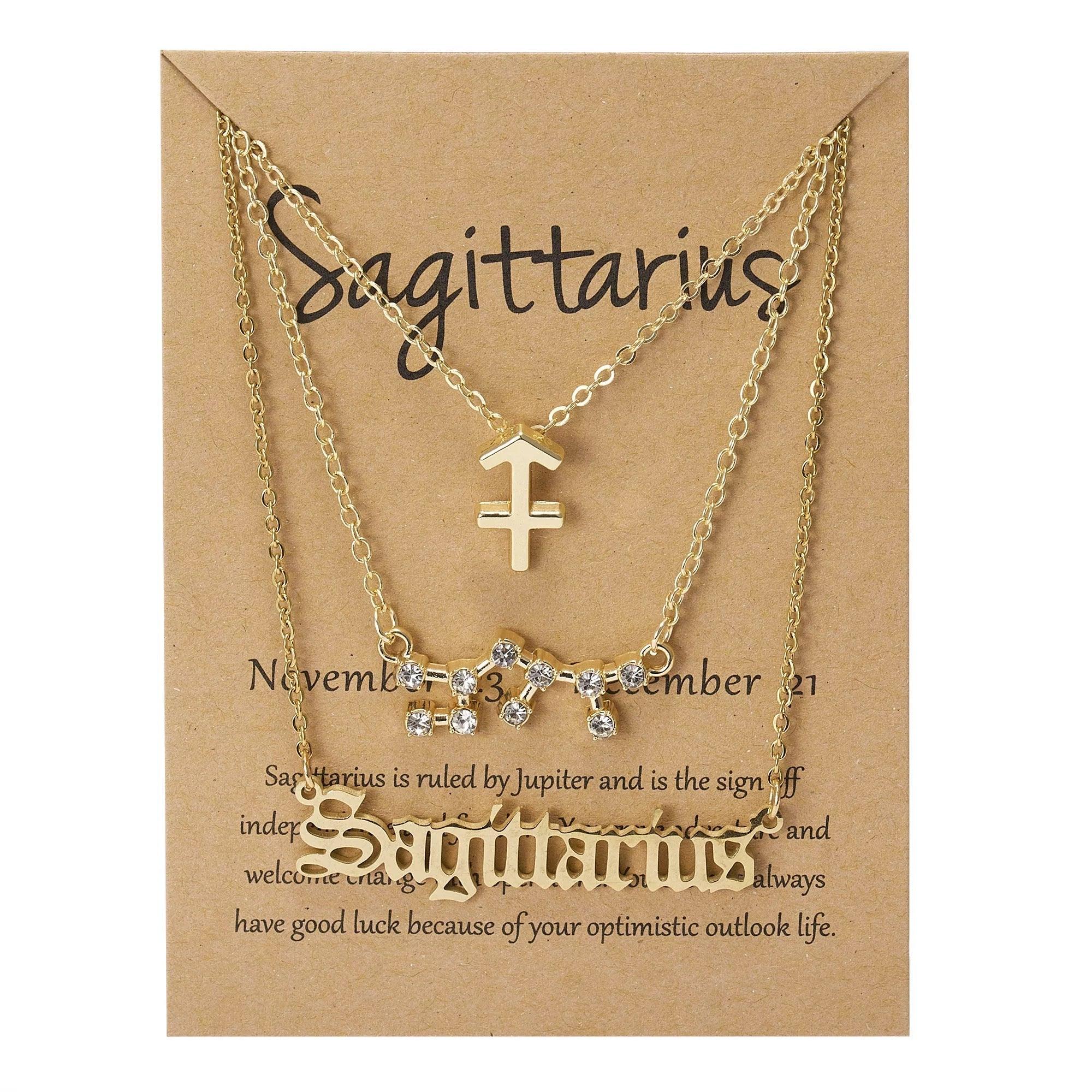 Star sign necklace set - XD21