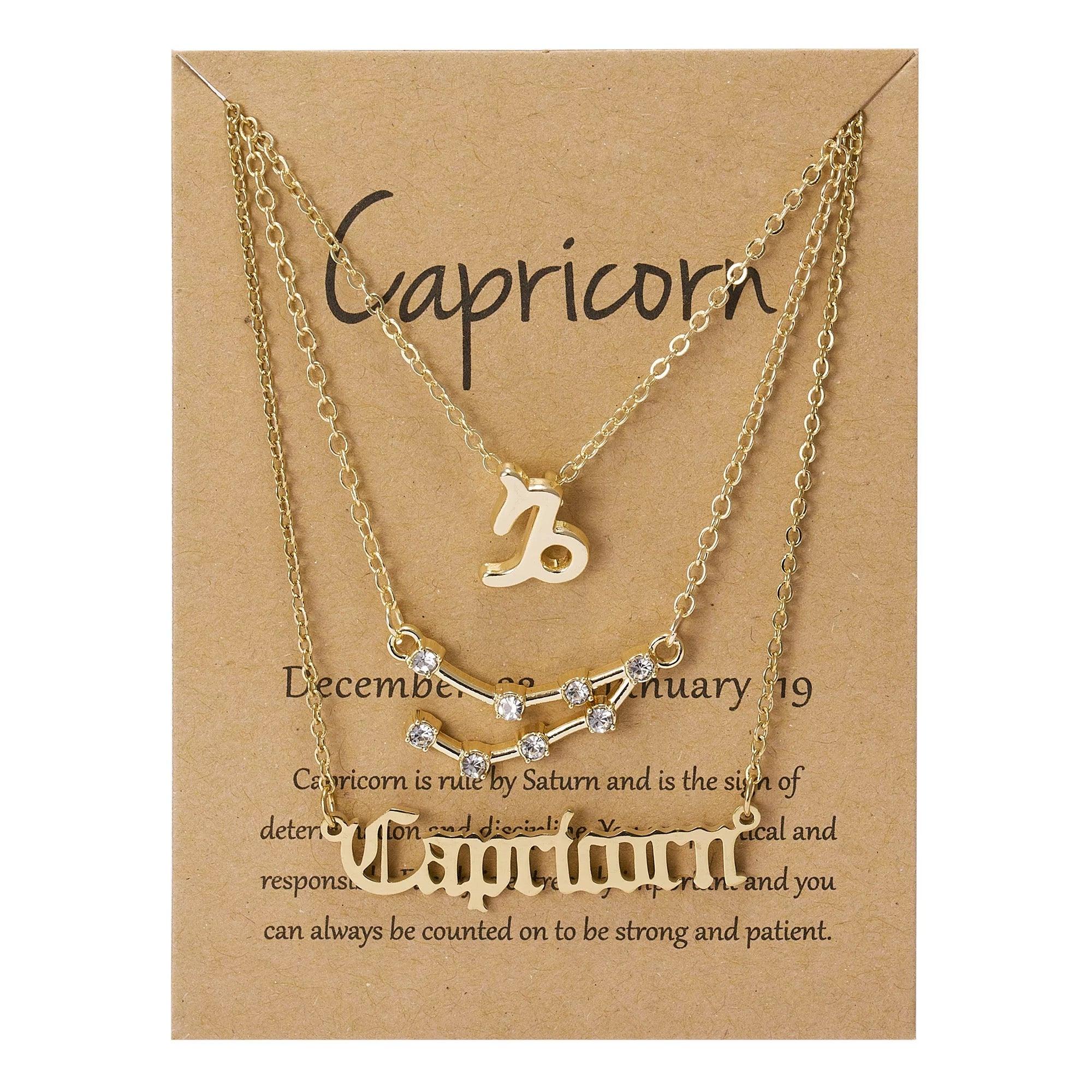 Star sign necklace set - XD21